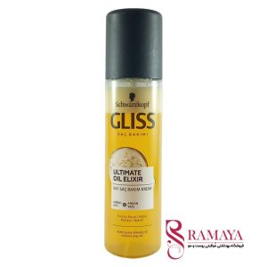اسپری دو فاز گلیس مدل ULTIMATE OIL ELIXIR حجم 200 میل