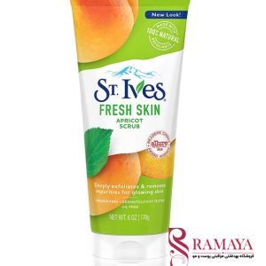 اسکراب زردآلو سینت ایوز مدل Fresh Skin وزن 170 گرم