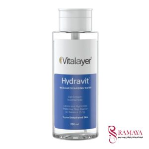 محلول پاک کننده آرایش ویتالیر (vitalayer) مدل هیدراویت حجم 250 میلی لیتر