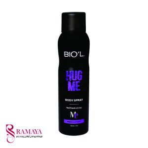 اسپری بدن مردانه بیول (مدل Hug Me)حجم 150 میلی لیتر