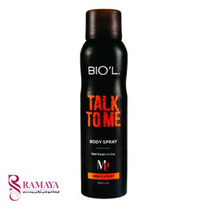 اسپری بدن مردانه بیول مدل Talk To Me حجم 150 میلی لیتر